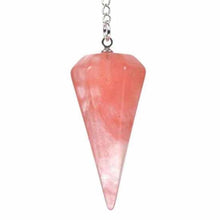 100-Unique Silver Plated Natural Healing Crystal Quartz Hexagon Pyramid Reiki Pendulum Pendant Chakra Amulet Jewelry