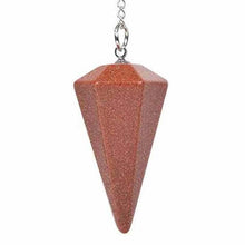 100-Unique Silver Plated Natural Healing Crystal Quartz Hexagon Pyramid Reiki Pendulum Pendant Chakra Amulet Jewelry