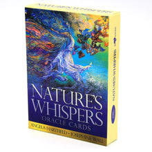 Nature's Whispers Oracle 50 Cards Deck Beautifully illustrated Beginners Divination Angela Hartfield Game Toy Junior