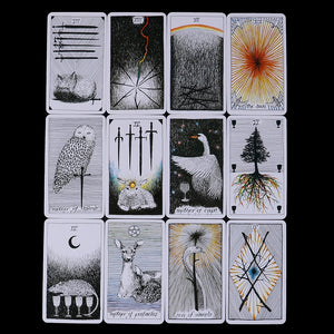 78Pcs/set Wild Unknown Tarot Deck Rider Oracle Cards Mysterious Animal Totem Tarot Cards Deck 78 Cards, Guidance - Board Game