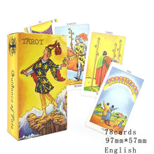 energy Oracle Tarot Cards English Version Deck Tarot Board Games Playing Card Divination Fate Entertainment Table Game