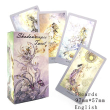energy Oracle Tarot Cards English Version Deck Tarot Board Games Playing Card Divination Fate Entertainment Table Game