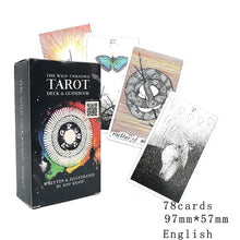 energy Oracle Tarot Cards English Version Deck Tarot Board Games Playing Card Divination Fate Entertainment Table Game