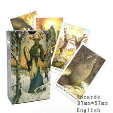 energy Oracle Tarot Cards English Version Deck Tarot Board Games Playing Card Divination Fate Entertainment Table Game