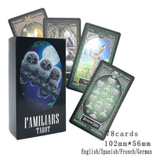 energy Oracle Tarot Cards English Version Deck Tarot Board Games Playing Card Divination Fate Entertainment Table Game