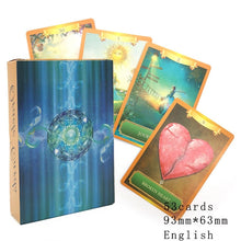 energy Oracle Tarot Cards English Version Deck Tarot Board Games Playing Card Divination Fate Entertainment Table Game