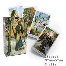 energy Oracle Tarot Cards English Version Deck Tarot Board Games Playing Card Divination Fate Entertainment Table Game