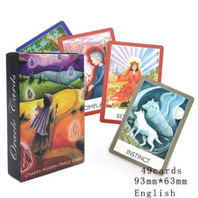 energy Oracle Tarot Cards English Version Deck Tarot Board Games Playing Card Divination Fate Entertainment Table Game