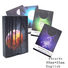 energy Oracle Tarot Cards English Version Deck Tarot Board Games Playing Card Divination Fate Entertainment Table Game
