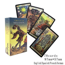 energy Oracle Tarot Cards English Version Deck Tarot Board Games Playing Card Divination Fate Entertainment Table Game