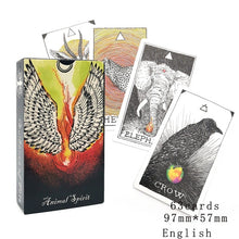energy Oracle Tarot Cards English Version Deck Tarot Board Games Playing Card Divination Fate Entertainment Table Game
