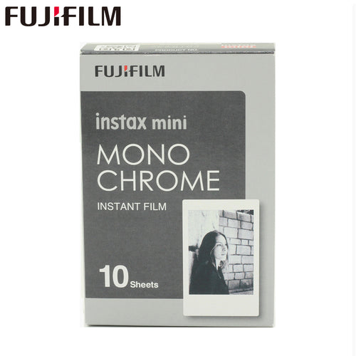 Original Fujifilm Fuji Instax Mini 8 Monochrome Film 10 Sheets For 8 50s 7s 90 25 Share SP-1 Instant Cameras New arrive