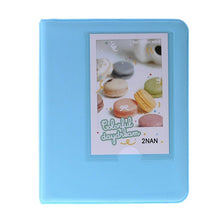 64 Pockets Mini Photo Album Candy Color Picture Album Case for Photo Picture Instax Name Card Credit Card Holder 3.38''x2.12''